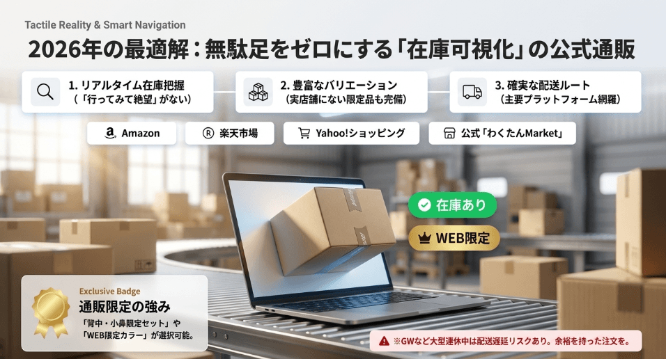 2026年の物流・在庫状況を賢く活用する「通販」のメリット