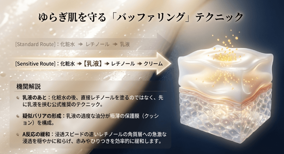 敏感肌におすすめしたい乳液のあとに塗る順番