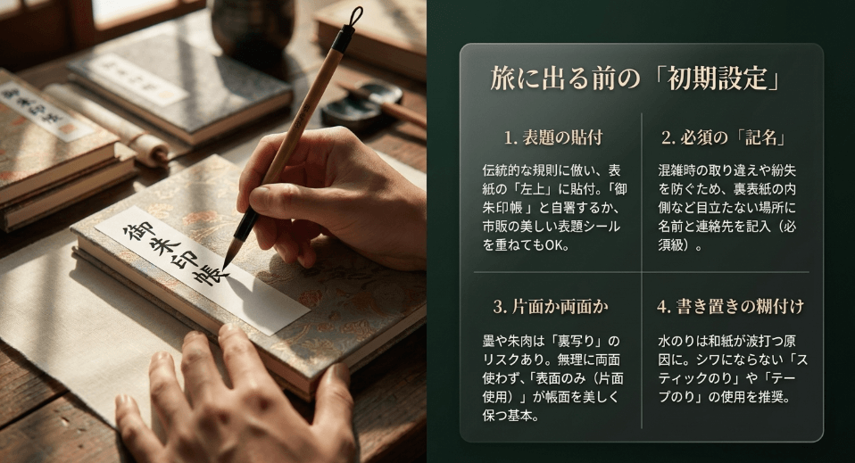 表題の適切な貼付位置と自分で書く際の実践ステップ