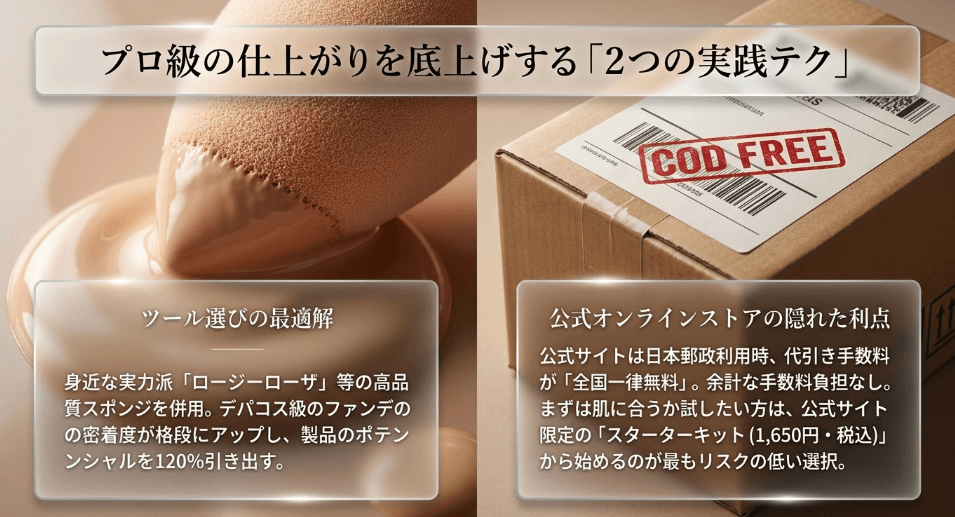 【賢い選択】ブリリアージュの仕上がりを高めるツール選びと、公式ストアの利点