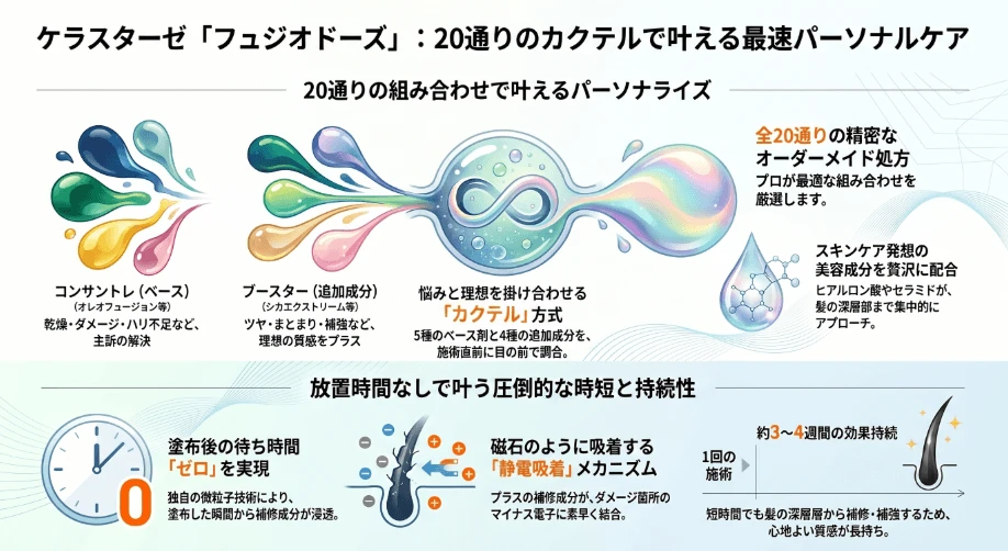 ケラスターゼのカクテルトリートメントとは