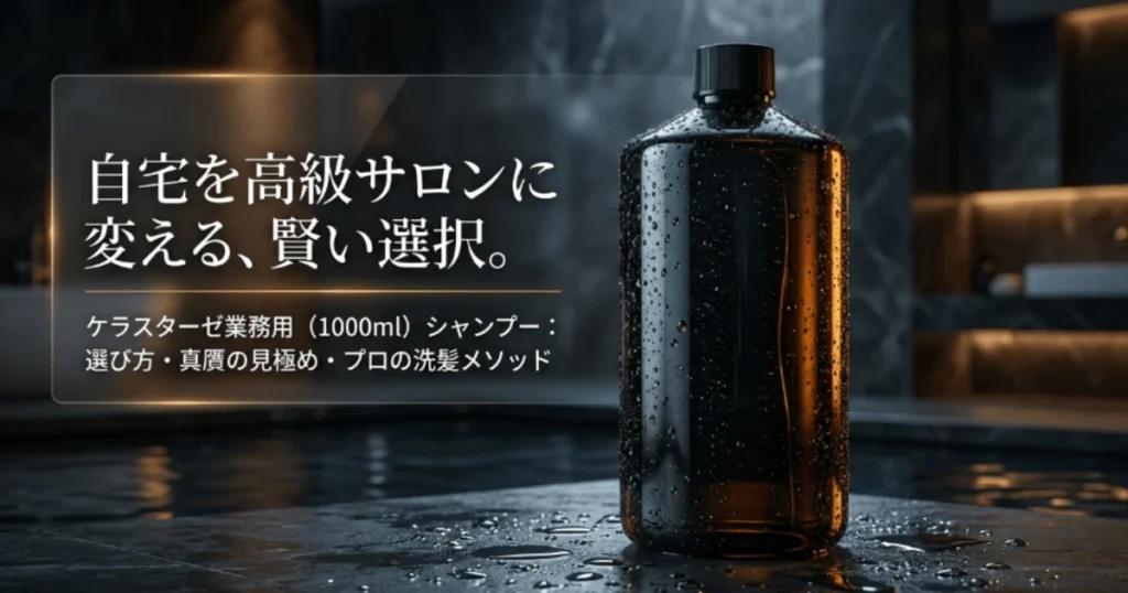 ケラスターゼシャンプー業務用は本当にお得？コスパや偽物の見分け方