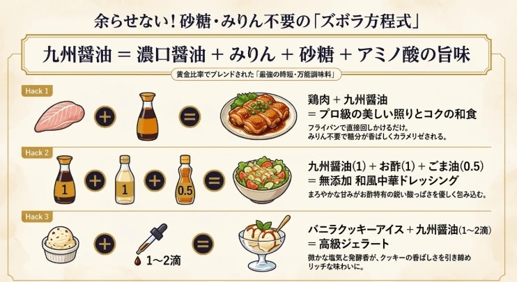 材料3つでできる和風中華ドレッシング