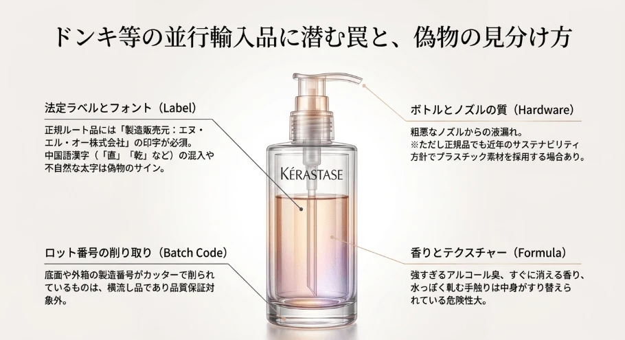 ドンキホーテ本物と並行輸入品のリスク