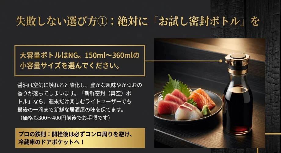 損を避けるお試しサイズ