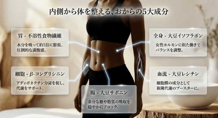 ダイエットを支える５大成分