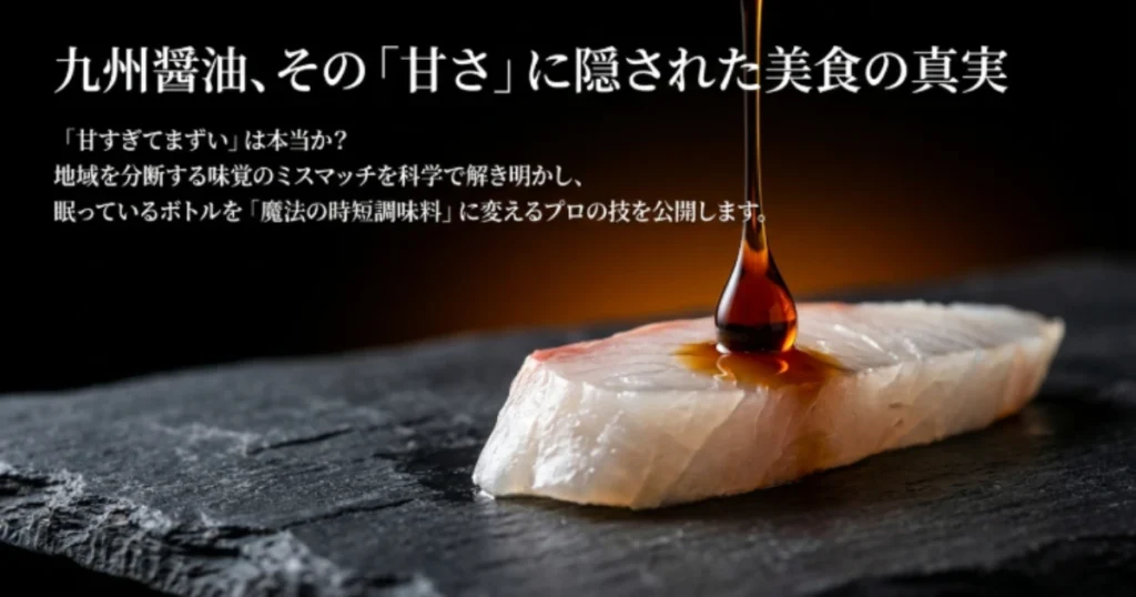 九州醤油は甘いからまずい？噂の真相から失敗しない選び方＆リメイク