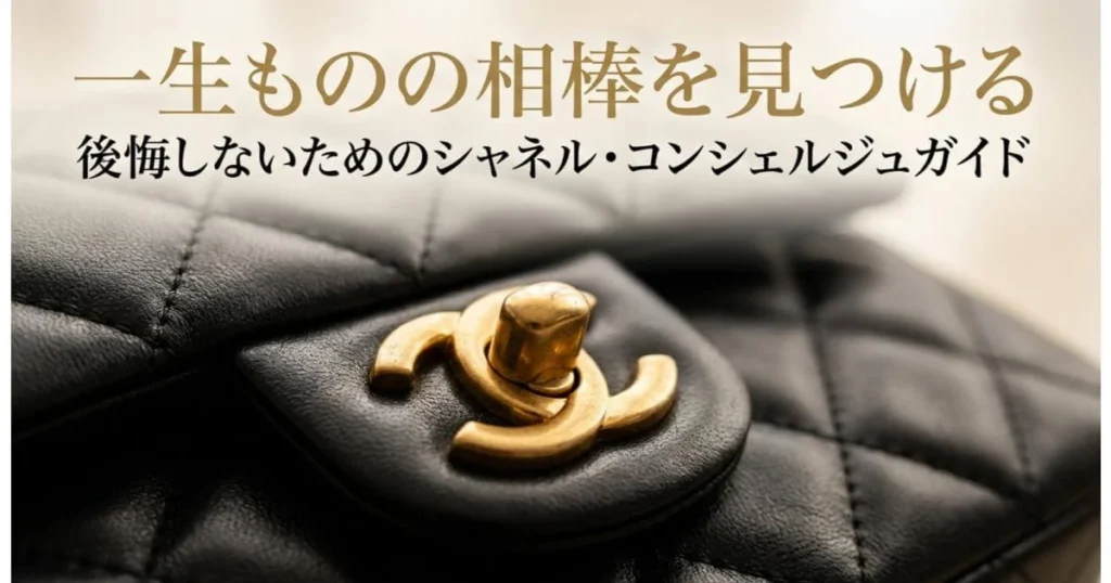 シャネルのバッグ買うなら失敗ゼロ！素材・サイズ選びと資産価値