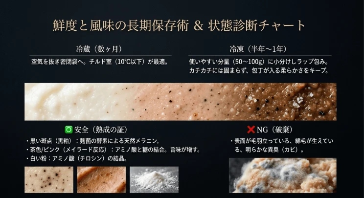 色の変化や黒い斑点の発生理由