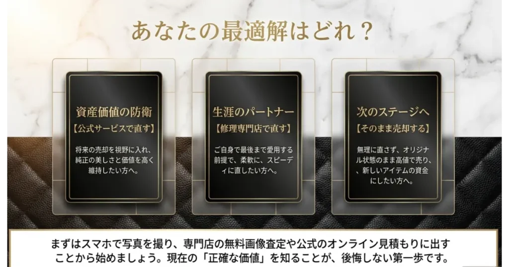 【まとめ】シャネルの財布修理の費用は?正規と専門店の違い