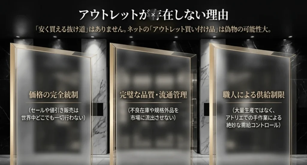 厳格なイメージ保護と品質管理