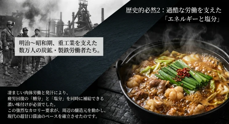 炭鉱労働者が求めた糖分欲求