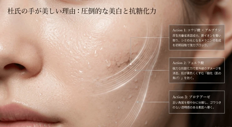 美白と抗糖化を支える有用成分