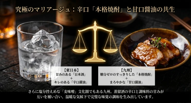 焼酎や麦味噌文化との相互関係