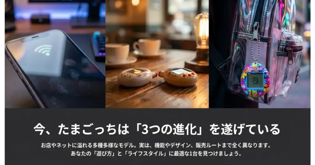 たまごっちはどれがおすすめ？シリーズ比較と失敗しない選び方