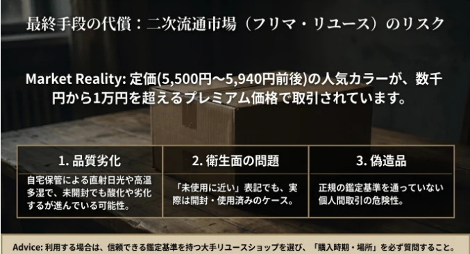 二次流通市場でのプレミアム価格とリスク