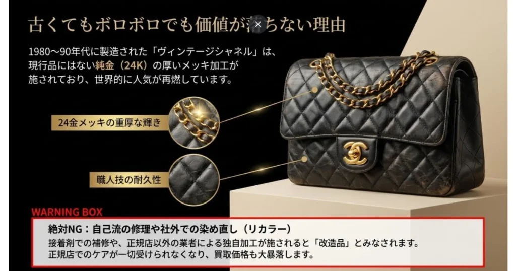 古くてもボロボロでも売れる理由