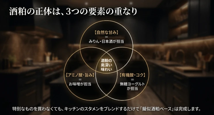 家にある常備調味料で試そう