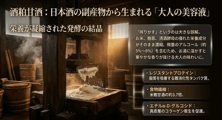 豊かな香りとコクを楽しむ「酒粕甘酒」の魅力